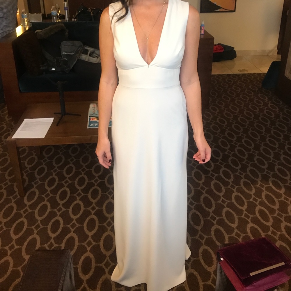 Lela Rose Bridesmaid Dress LR237 - Ivory